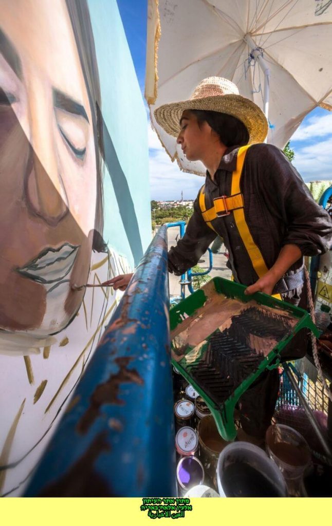 פסטיבל גרפיטי במרוקו מציירים על קירות