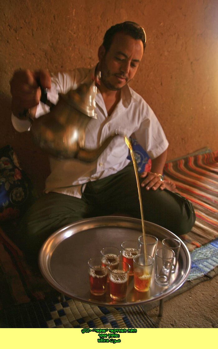 לתה המרוקאי יש ייחודיות הוא נחשב למותג ולמשקה קסום