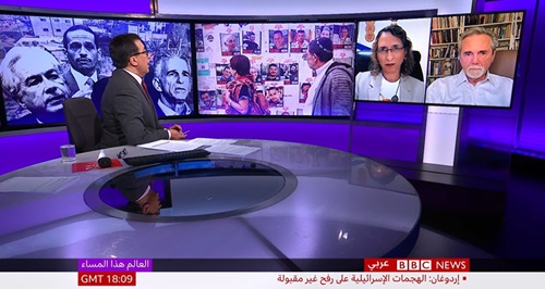 ריאיון עוקצני שלי ב BBC בערבית שבו חשפתי את פרצופו האמיתי של הערוץ שתומך בתנועת חמאס הטרוריסטית